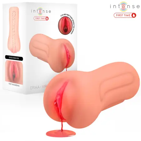 Erika Vagina Virgen con Himen y Sangrado - Recargable
