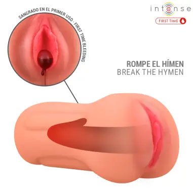Erika Vagina Virgen con Himen y Sangrado - Recargable