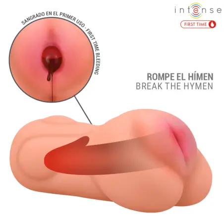 Sophie Vagina Virgen con Himen y Sangrado - Recargable
