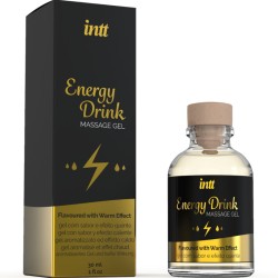 INTT MASSAGE & ORAL SEX - GEL DE MASAJE CON SABOR A BEBIDA ENERGETÍCA Y EFECTO CALOR INTT MASSAGE & ORAL SEX 2