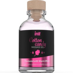 INTT MASSAGE & ORAL SEX - GEL DE MASAJE CON SABOR A ALGODÓN DE AZUCAR Y EFECTO CALOR INTT MASSAGE & ORAL SEX
