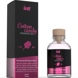 INTT MASSAGE & ORAL SEX - GEL DE MASAJE CON SABOR A ALGODÓN DE AZUCAR Y EFECTO CALOR INTT MASSAGE & ORAL SEX 2