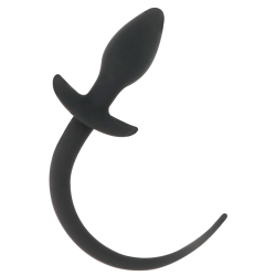DARKNESS - PLUG ANAL 28 CM SILICONA NEGRO DARKNESS ANAL 2