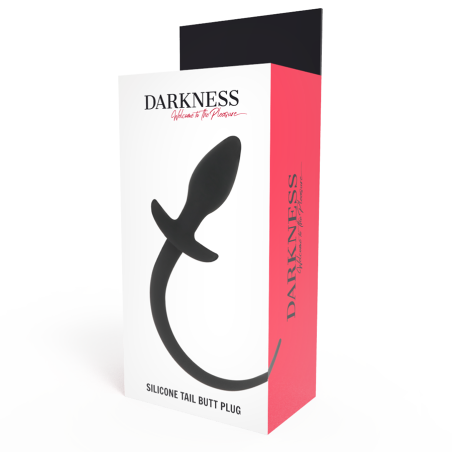 DARKNESS - PLUG ANAL 28 CM SILICONA NEGRO DARKNESS ANAL