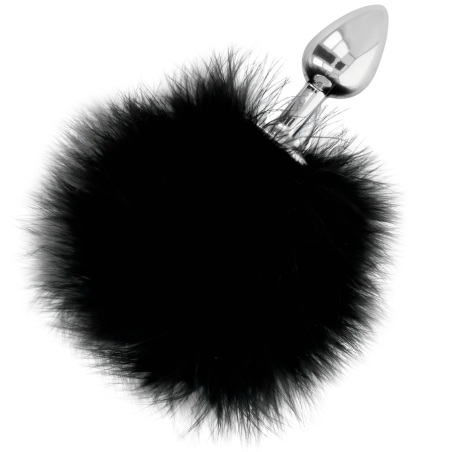 DARKNESS - EXTRA BUTTPLUG ANAL CON COLA NEGRO 7 CM DARKNESS ANAL