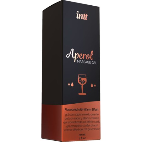 INTT MASSAGE & ORAL SEX - GEL DE MASAJE APEROL EFECTO CALOR INTENSO INTT MASSAGE & ORAL SEX
