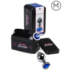 SECRETPLAY - ANAL PLUG AZUL M SECRETPLAY TOYS 2