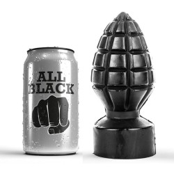ALL BLACK - PLUG ANAL 14 CM ALL BLACK