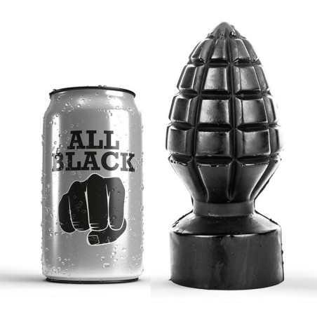 ALL BLACK - PLUG ANAL 14 CM ALL BLACK