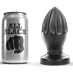 ALL BLACK - PLUG ANAL 12 CM ALL BLACK