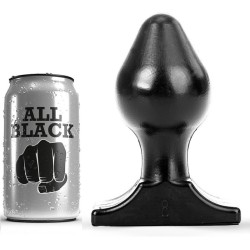 ALL BLACK - ANAL PLUG 16X8 CM ALL BLACK