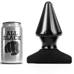 ALL BLACK - ANAL PLUG 17 CM ALL BLACK