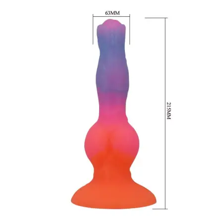 Power Monsters Hercules Dildo 21,5 cm - Silicona y Ventosa