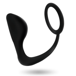 ADDICTED TOYS - PLUG ANAL CON ANILLO PENE NEGRO ADDICTED TOYS 2