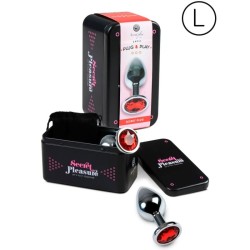 SECRETPLAY - PLUG ANAL ROJO L SECRETPLAY TOYS 2