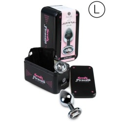 SECRETPLAY - PLUG ANAL TRANSPARENTE L SECRETPLAY TOYS 2