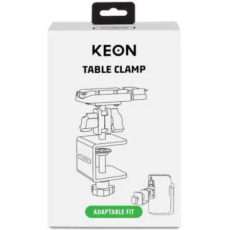 Keon Table Clamp Pinza de Mesa - Acero Inoxidable | Kiiroo