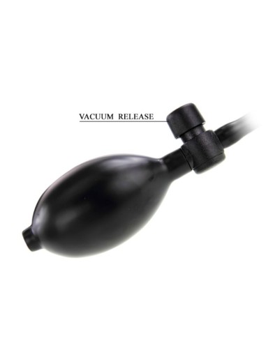 BAILE - DILDO REALÍSTICO VIBRADOR E INFLABLE 18.8 CM 