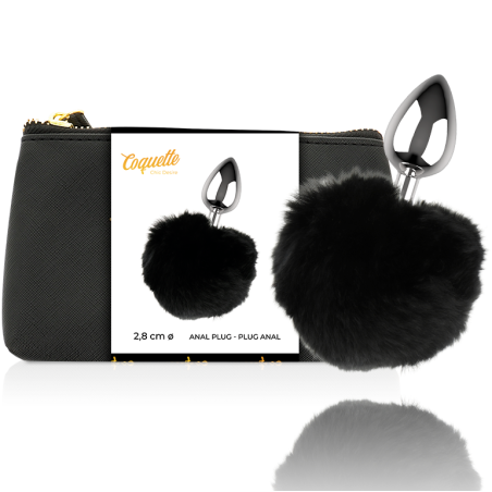 COQUETTE CHIC DESIRE - PLUG ANAL DE METAL TALLA L 2.8 x 4.1 CM COQUETTE TOYS
