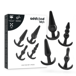 ADDICTED TOYS - SET 4 PLUGS ANALES ADDICTED TOYS