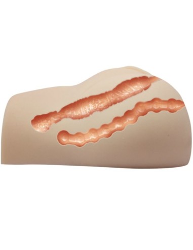 CRAZY BULL - VAGINA Y ANO REALÍSTICOS CON VIBRACIÓN POSICIÓN 7 