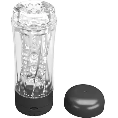 Tamara Masturbador Masculino Vibrador Multivelocidad Negro