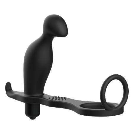 ADDICTED TOYS - PLUG ANAL CON ANILLO SILICONA NEGRO 12 CM ADDICTED TOYS