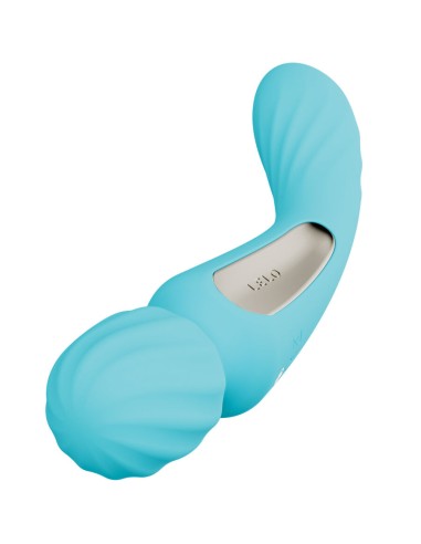 LELO - SWITCH VIBRADOR WANDA ESTIMULACIÓN DOBLE CELESTE 