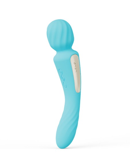 LELO - SWITCH VIBRADOR WANDA ESTIMULACIÓN DOBLE CELESTE 