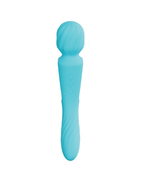 LELO - SWITCH VIBRADOR WANDA ESTIMULACIÓN DOBLE CELESTE 
