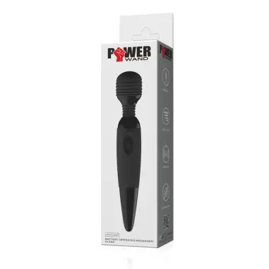 Power Potente Masajeador Compacto Negro - Silicona | Baile