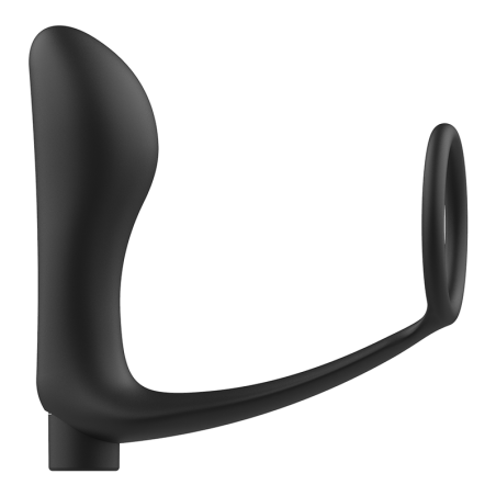 ADDICTED TOYS - ANILLA PENE CON PLUG ANAL CONTROL REMOTO NEGRO RECARGABLE ADDICTED TOYS