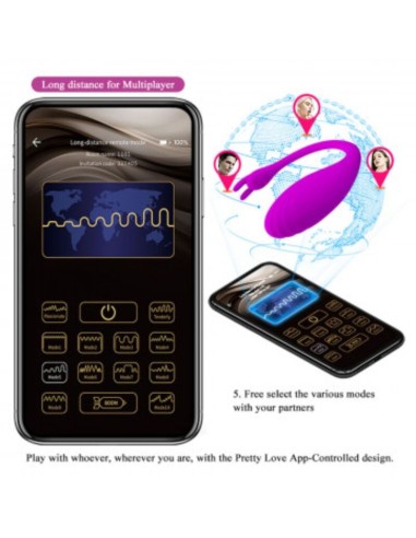 PRETTY LOVE - CATALINA MASAJEADOR FREE APP LILA 