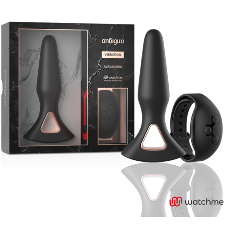 ANBIGUO - WATCHME CONTROL REMOTO VIBRADOR PLUG ANAL ALEXANDRU ANBIGUO