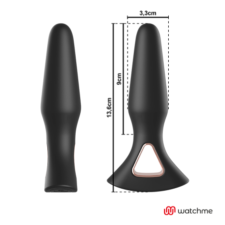 ANBIGUO - WATCHME CONTROL REMOTO VIBRADOR PLUG ANAL ALEXANDRU ANBIGUO