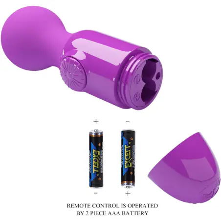 Mini Masajeador Personal Morado - Sumergible | Pretty Love
