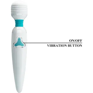 Cloud Vibrador Wand 7 Vibraciones Blanco | Pretty Love