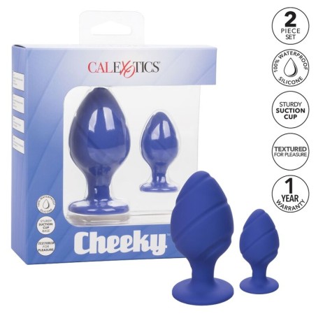 CALEXOTICS - CHEEKY PLUGS ANALES LILA CALEXOTICS