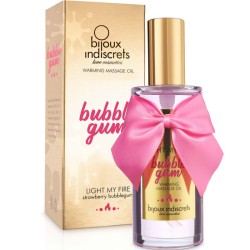 BIJOUX - INDISCRETS LIGHT MY FIRE ACEITE MASAJE EFECTO CALOR SABOR CHICLE BIJOUX LOVE COSMETIQUES 2
