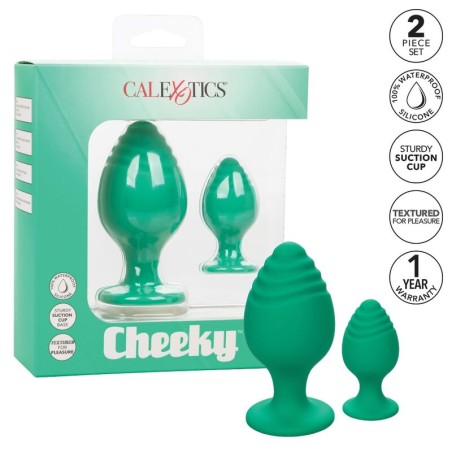 CALEXOTICS - CHEEKY PLUGS ANALES VERDE CALEXOTICS