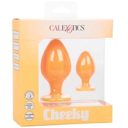 CALEXOTICS - CHEEKY PLUGS ANALES NARANJA CALEXOTICS