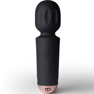 ROCKS-OFF - MINI WAND RECARGABLE 16 FUNCIONES NEGRO