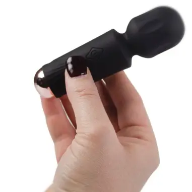Mini Wand Recargable 16 Funciones Negro | Rocks-Off