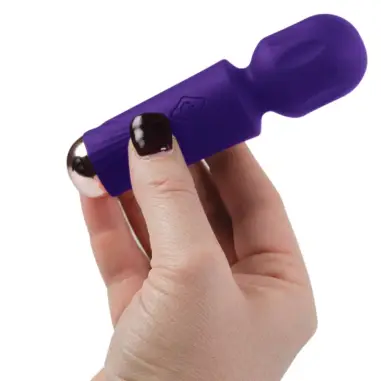Mini Wand Recargable 16 Funciones Violeta | Rocks-Off