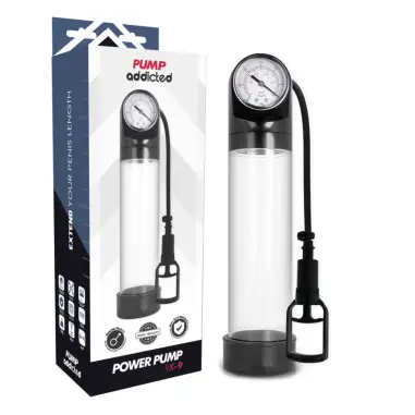 PUMP ADDICTED - BOMBA ERECCIÓN RX9 TRANSPARENTE