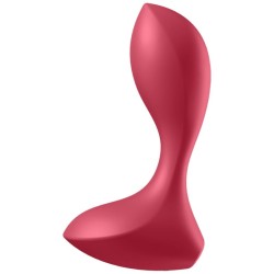 SATISFYER - BACKDOOR LOVER PLUG ANAL VIBRADOR ROJO SATISFYER PLUGS 2