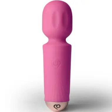 Mini Wand Recargable 16 Funciones Fucsia | Rocks-Off