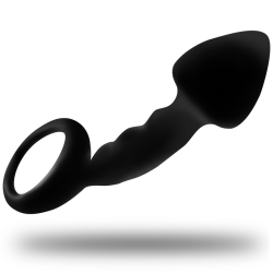 OHMAMA - PLUG ANAL ACANALADO CON ANILLA OHMAMA ANAL