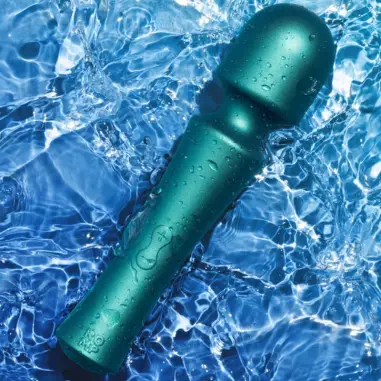 Presto Mini Wand Vibrador Cabezal Flexible Verde | ROMP