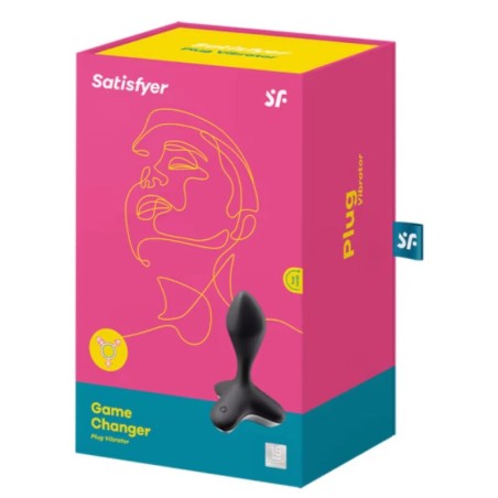 SATISFYER - GAME CHANGER PLUG VIBRADOR ROSA SATISFYER PLUGS